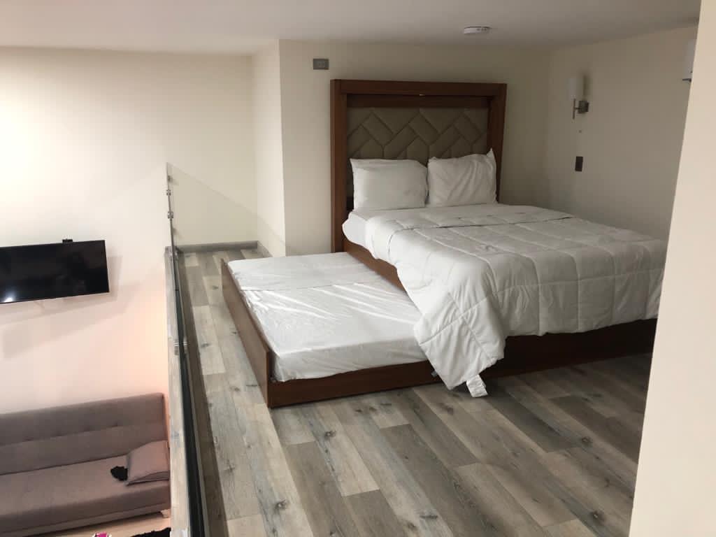 Fotografía real: Suite en Zafiro Rent